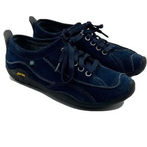 Roy Hayes Studio Blue La Cruz Suede Shoes Vibram Soles Size Mens 4 Womens 6